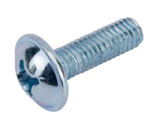 Винт с прессшайбой КРЕП-КОМП шлиц KOMBI DIN967 6х20 350шт вм620ф – изображение 4