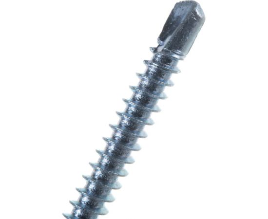 Саморез с прессшайбой Метизный двор сверло 4,2x76, 100 шт. 4607159062789 – изображение 2