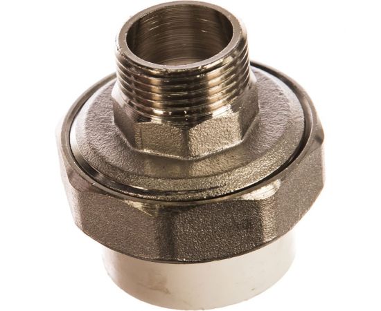 Комбинированная разъемная муфта (американка) PRO AQUA PP-R НР белая d-32 мм 3/4" PA21016b – изображение 2