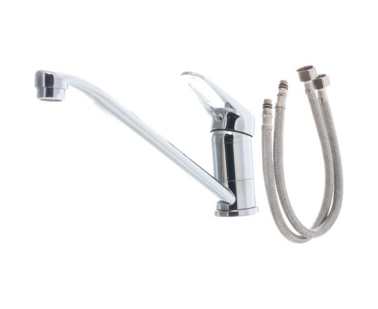 Смеситель для кухни LEDEME картридж 35 мм, силумин L4213 806494 – изображение 5