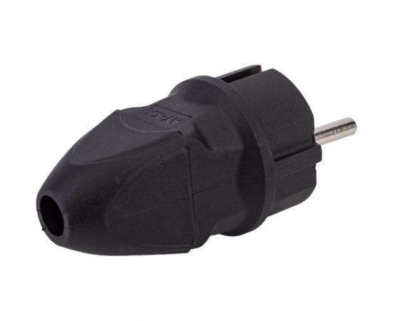 Прямая вилка AY-KA 16А 250В с заземлением, черный 7913500 – изображение 5