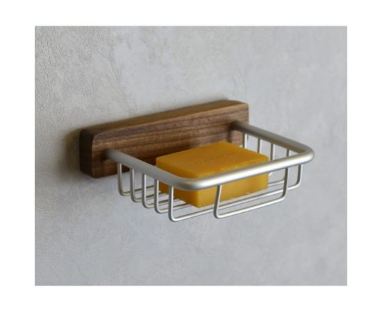 Мыльница BRONZE DE LUXE подвесная FOREST матовый хром 10703C – изображение 5