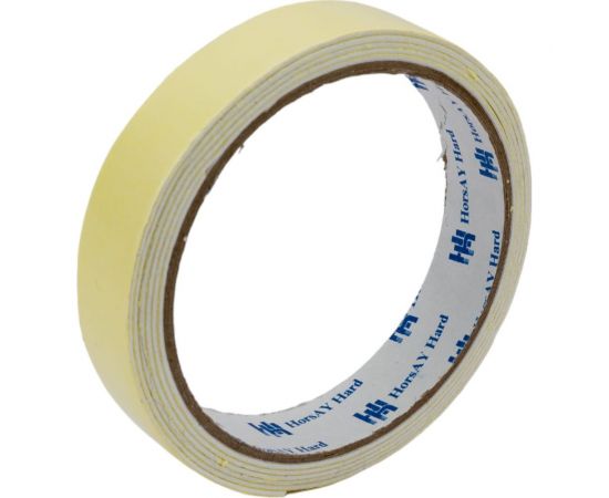 Клейкая двухсторонняя монтажная лента HorsAY Hard 19 мм x 1.5 м 2709-001 – изображение 4