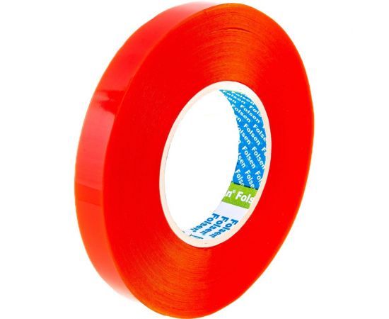 Двусторонняя РЕТ лента FOLSEN 19мм x 50м, прозрачная 035405019 – изображение 4