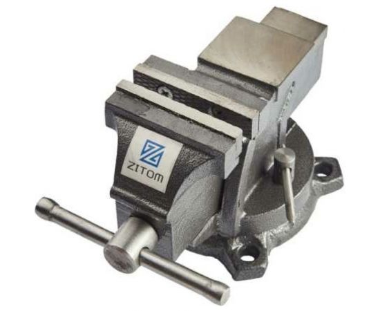 Слесарные тиски ZITOM 125 мм, поворотные bv10125 – изображение 2