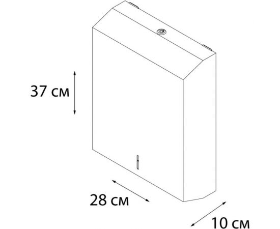 Держатель для бумажных полотенец FIXSEN "HOTEL" 31027A – изображение 2