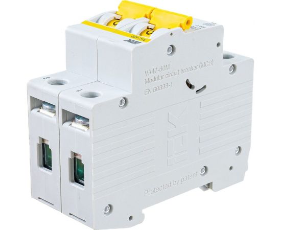 Автоматический выключатель IEK ВА47-60M 2Р 16А 6кА С MVA31-2-016-C – изображение 2