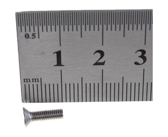 Винт ЦКИ DIN965 М3х10 нерж. A2 1000 шт 58837 – изображение 2