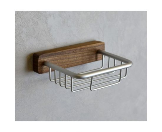 Мыльница BRONZE DE LUXE подвесная FOREST матовый хром 10703C – изображение 3