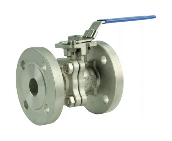 Шаровый кран DN.ru КШФП.316.200 Ду25 Ру40 с ISO-фланцем и рукояткой D160-04838 – изображение 3