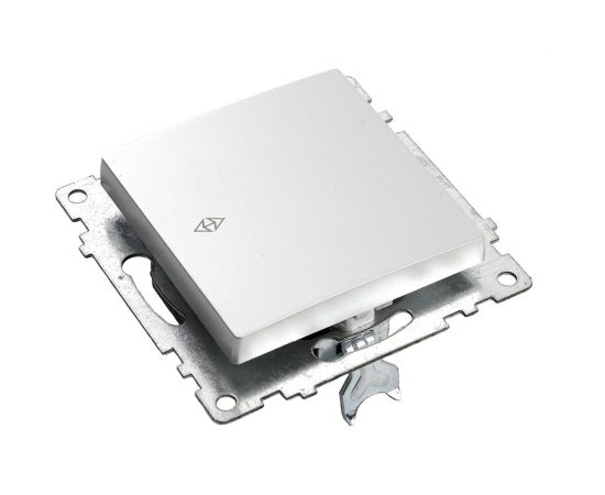 1-клавишный переключатель STEKKER (механизм), GLS10-7105-03, 250V, 10А, серия Катрин, серебро 39576 – изображение 5