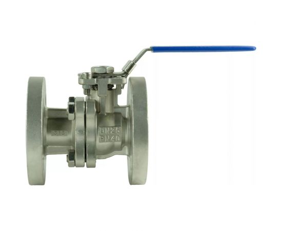 Шаровый кран DN.ru КШФП.316.200 Ду25 Ру40 с ISO-фланцем и рукояткой D160-04838 – изображение 2