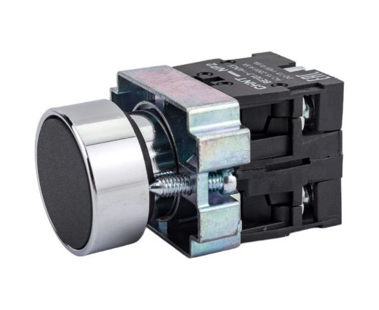 Кнопка управления CHINT NP2-BA25 без подсветки черн. 1НЗ +1НО IP40 574841 – изображение 5