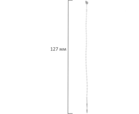 Регулируемые петли для подвешивания бирок BRAUBERG 127 мм, комплект 1000 шт. 291047 – изображение 6