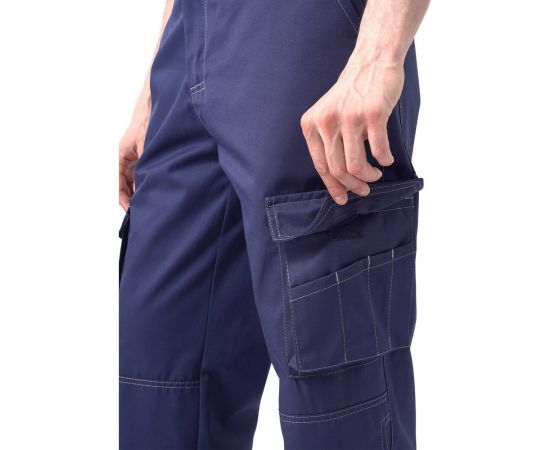 Костюм ГК Спецобъединение ДОКЕР темно-синий/бежевый, р.112-116, рост 182-188 Кос 572/112/182 – изображение 5