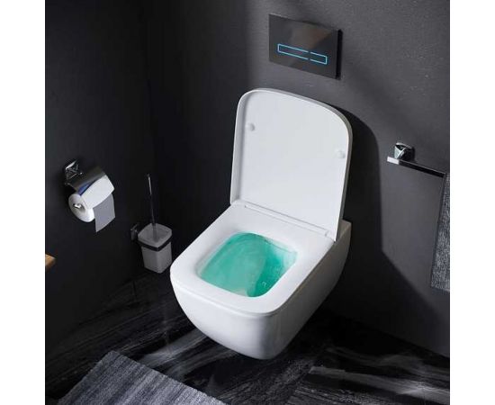 Подвесной унитаз AM.PM Gem FlashClean с сиденьем микролифт C901701SC – изображение 9