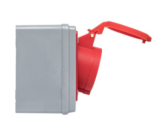 Розетка с блокировкой и выключателем EKF 1424 3Р+РЕ 32А 380В IP44 ps-1424-32-380 – изображение 2