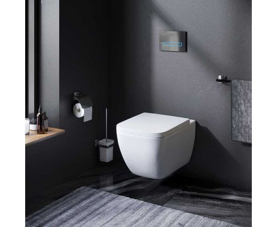 Подвесной унитаз AM.PM Gem FlashClean с сиденьем микролифт C901701SC – изображение 7