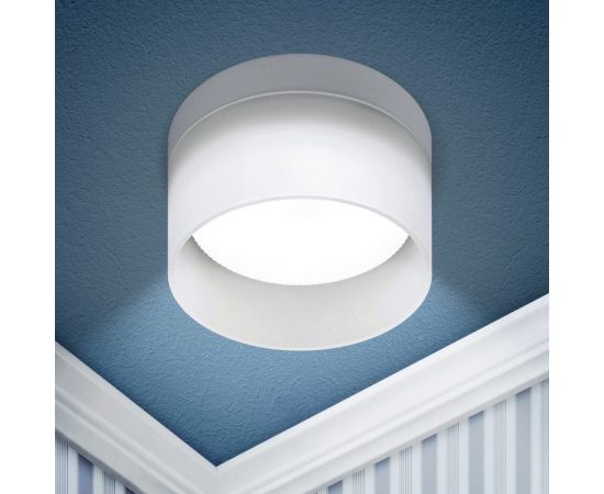 Встраиваемый светильник под лампу ЭРА GX53 DK98 WH белый матовый Б0056348 – изображение 2