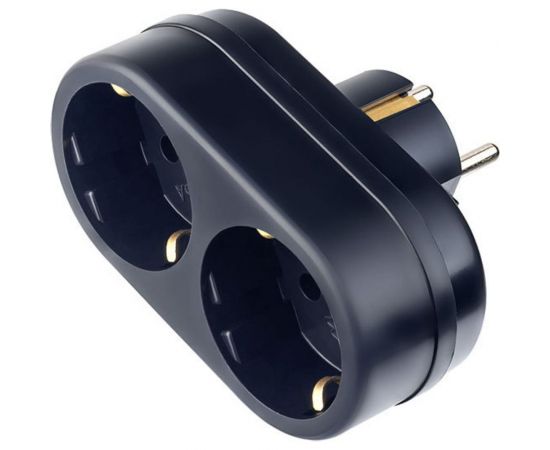 Сетевой разветвитель Perfeo RU POWER 2 гнезда, 16А, с заземлением 30015494 