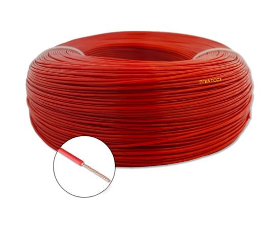 Автомобильный провод ПРОВОДНИК пгва 1x4 мм2 красный, 5м OZ480621L5 