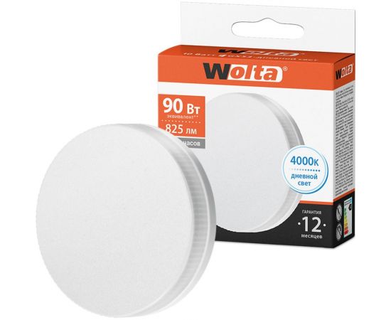 Светодиодная лампа Wolta LED Таблетка, R, 10Вт, 6500K Холодный белый свет, GX53 25W75R10GX53 – изображение 11