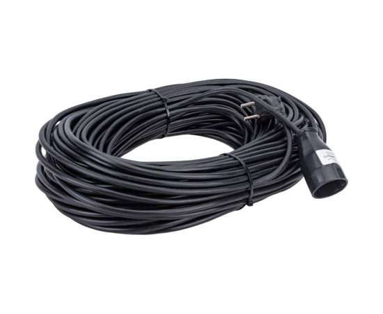 Силовой удлинитель Glanzen шнур штепсельное гнездо ПВС 2x1,5 50 м арт. ES-50-003 00-00006705 – изображение 3