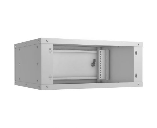 Телекоммуникационный настенный шкаф Cabeus 19"" 4U, серия LIGHT разборный, цвет серый WSC-05D-4U55/45m – изображение 3