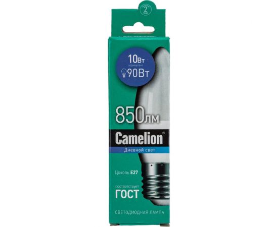 Светодиодная лампа Camelion LED10-C35/865/E27 10Вт 220В 13564 – изображение 6