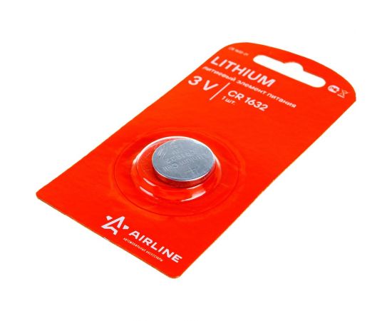 Батарейка Airline CR1632, 3V, для брелоков сигнализаций, литиевая, 1 шт. CR1632-01 – изображение 4