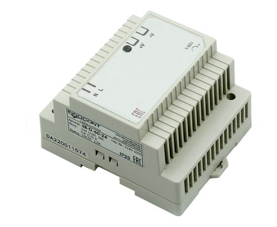 Блок питания INNOCONT -10 +50С, IP20, вход: 220VAC, 0.8А, выход: 60W, 24VDC, 2.5A, типы защиты: КЗ, перегрузка, перенапряжение SB-D-60-24 – изображение 9