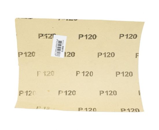 Шлифшкурка Лист Гранат SA18921 Р120, №10, 230x280 мм, на бумаге, неводостойкая, 10 шт CNIC 50813 – изображение 3