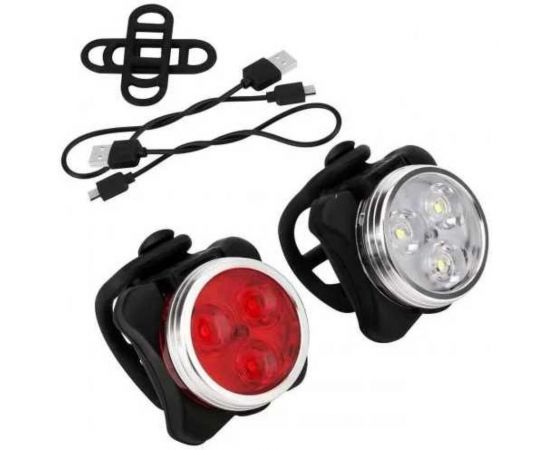 Велосипедный подзаряжаемый фонарик ZDK по USB YJ008-10 – изображение 6