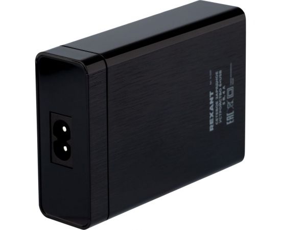Сетевое зарядное устройство REXANT 6хusb, 1000ma, черное 16-0287 – изображение 2