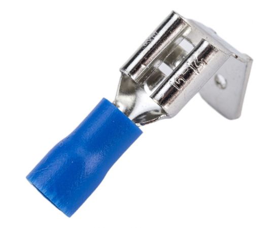 Плоский изолированный ответвительный разъем TDM РпИо 2,5-7-0,8 синий 100 шт SQ0522-0002 – изображение 3