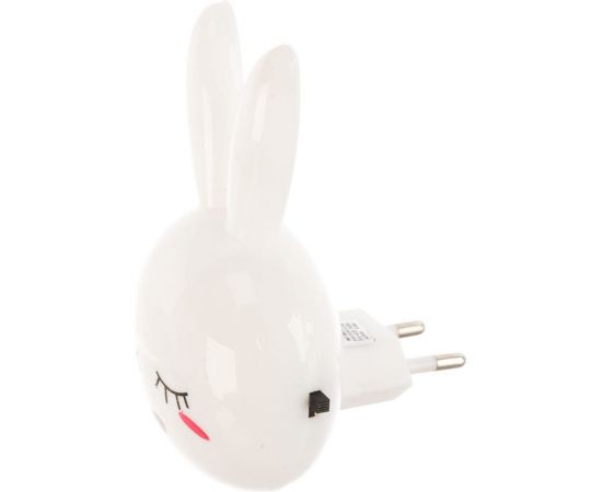 Светильник-ночник FERON зайчик 4LED 0,5W 220V белый, FN1168 23350 – изображение 4