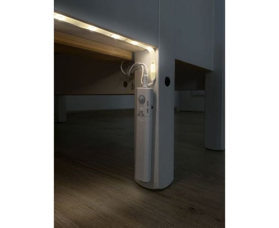 Подсветка для шкафов ГЕЛЕОС H1 на батарейки 4xAAA, теплый свет, лента 1м, LED-H1 – изображение 4