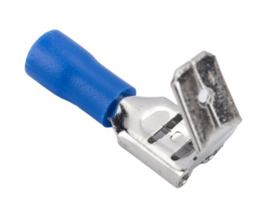 Плоский изолированный ответвительный разъем TDM РпИо 2,5-7-0,8 синий 100 шт SQ0522-0002 – изображение 2