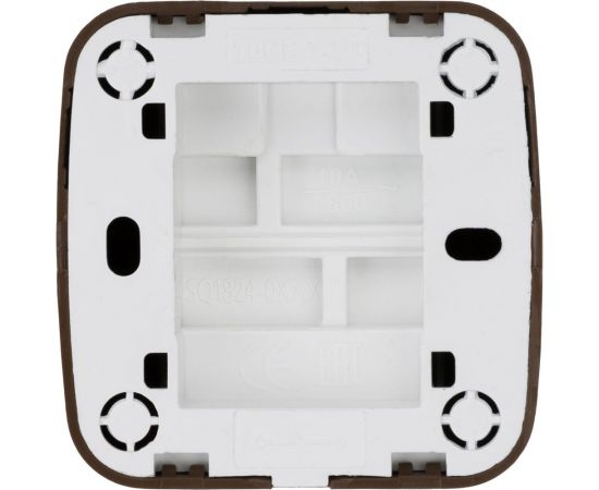 Выключатель TDM 1-кл. открытой установки IP20 10А, венге ""Дача"" Народная SQ1824-0041 – изображение 6