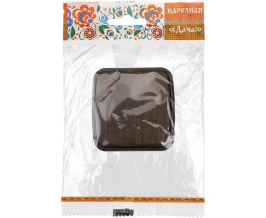 Выключатель TDM 1-кл. открытой установки IP20 10А, венге ""Дача"" Народная SQ1824-0041 – изображение 4