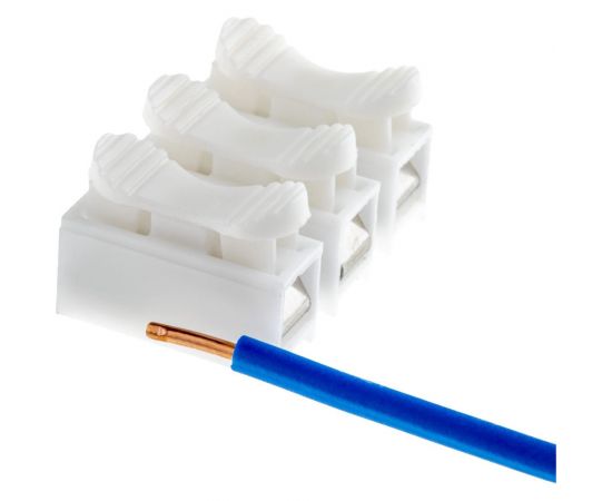 Пружинные монтажные клеммы duwi для осветительного оборудования СМК-823-3-10 2,5мм2, 5шт 26739 3 – изображение 4