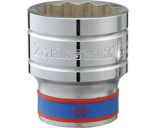 Головка торцевая стандартная двенадцатигранная 1/2"", 16 мм KING TONY 433016M 