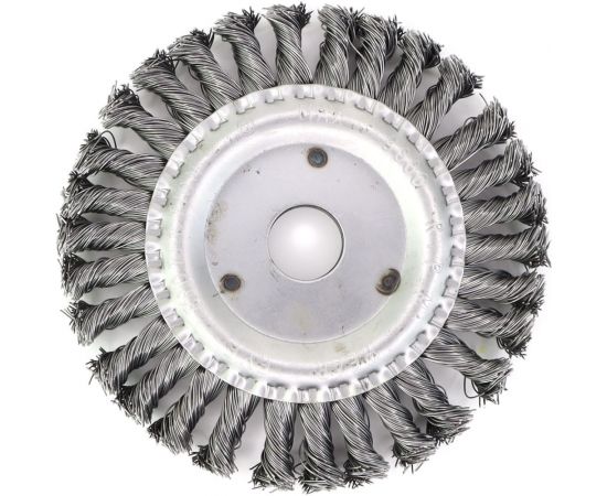 Щетка дисковая жгутовая 150x13x22.2 мм, ворс сталь 0.5 мм EuroBrush 13-013 EB-DST5L 