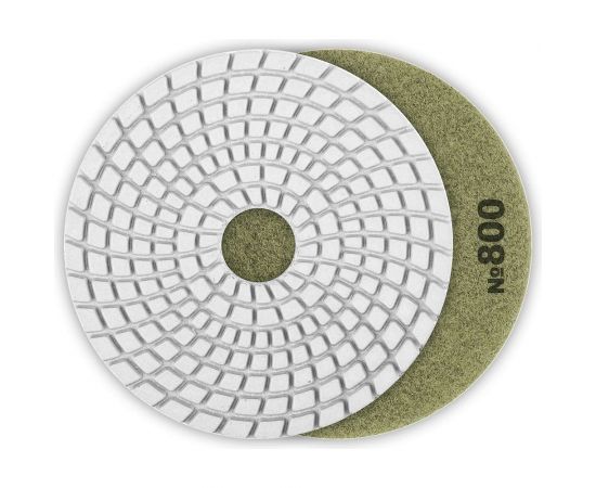 Алмазный гибкий шлифовальный круг для мокрого шлифования ЗУБР 125 мм, №800 29867-800 