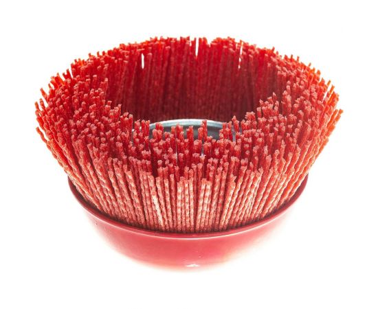 Щетка чашка нейлоновая (125 мм; М14х2 мм) SKRAB 35475 