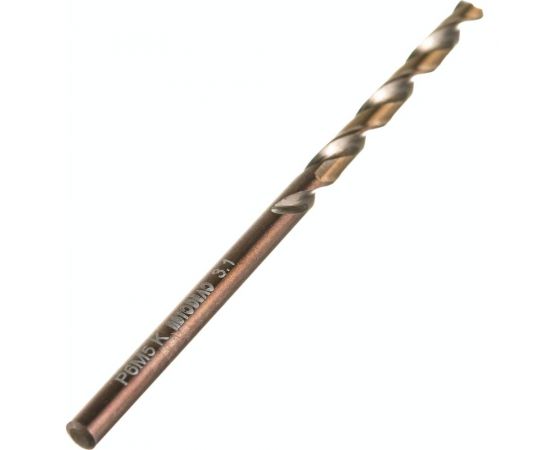 Сверло по металлу Cobalt 5% Professional (3.1х36х65 мм; Р6М5К5) АвтоDело 15209 – изображение 3