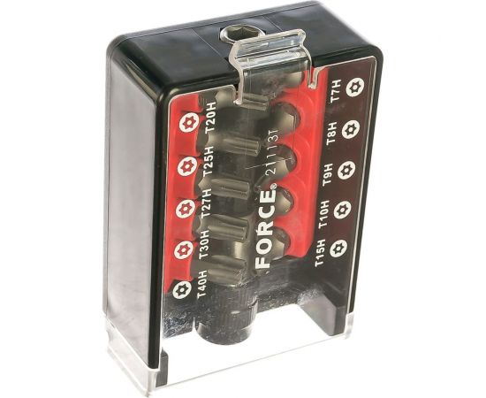 Набор бит-звёздочек 11 шт. FORCE 21113T – изображение 3