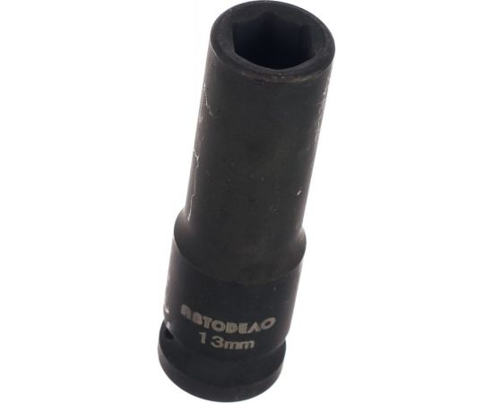 Головка торцевая ударная 13 мм, DR1/2"", L-78 мм АвтоDело 40023 10043 – изображение 2