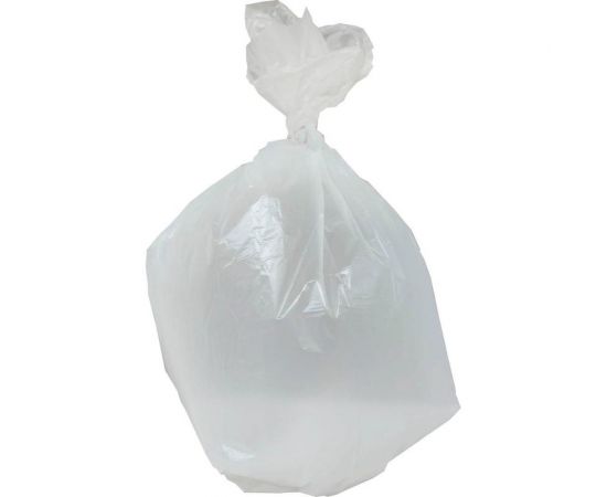 Мешки для мусора 20 л, белые, пнд, 6 мкм, в рулоне 30 шт, 42x50 см Luscan 1694306 – изображение 3