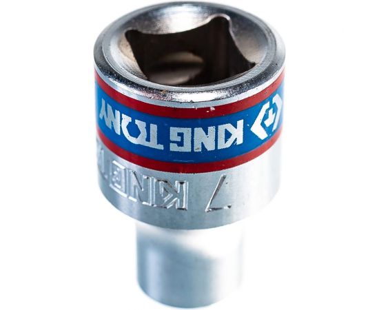 Торцевая стандартная шестигранная головка 3/8"", 7мм KING TONY 333507M – изображение 3